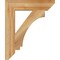Ekena Millwork Imperial Slat Rough Sawn Bracket, Western Red Cedar, 4"W x 20"D x 24"H BKT04X20X24IMP06RWR - alternate 3